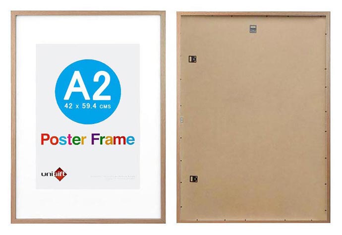 A2-natural-wood-photo-frame-with-A3-mat-opening-and-clear-glass