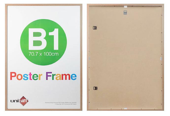 B1-Natural-MDF-wood-ready-made-poster-frame