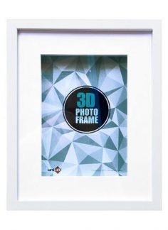20x25 cm Black Wood 3-D Frame & Shadow Box frame (mat fits 13×18 cm ...