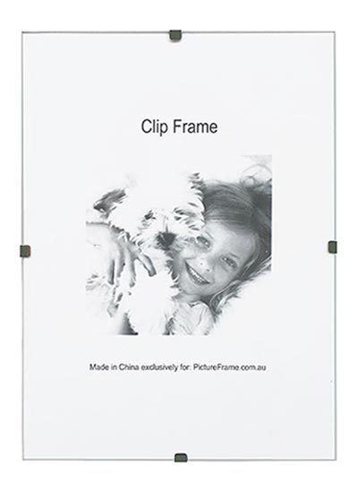6x8-inches-frameless-wall-clip-frame-with-clear-glass