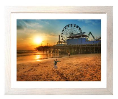 A3-beachwood-certificate-frame-in-clear-glass-with-stand-and-colour-photo