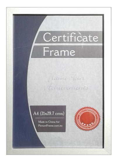 A4-silver-wood-certificate-frame-with-clear-glass-and-stand