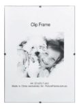 A4-size-frameless-wall-clip-frame-with-clear-glass