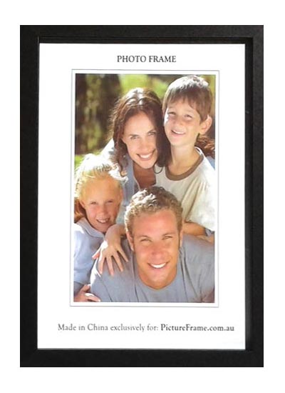 A5-Black-Wood-Budget-Certificate-Photo-Frame-with-Clear-Glass-and-Stand
