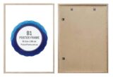 B1-natural-wood-read-made-wall-poster-frames-with-clear-plastic-large