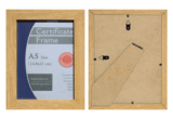A5-Natural-wood-certificate-frame-with-clear-glass-land-stand-large