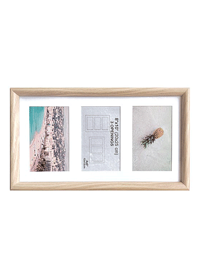 Oak-Wood-Collage-Frame-3-openings-8x10-and-clear-glass