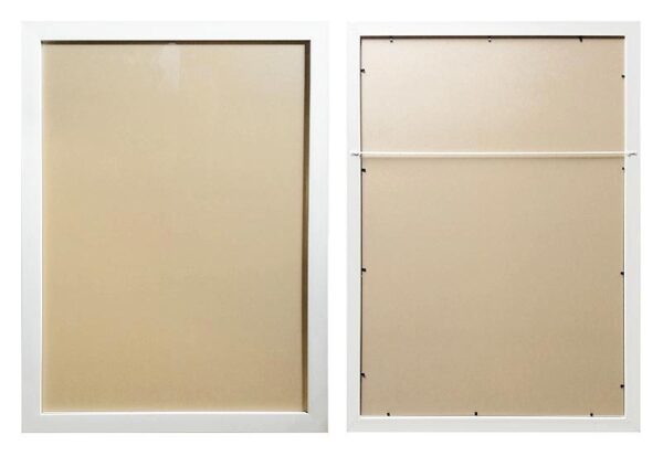 B0-white-ready-made-picture-frame-with-clear-glass