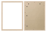 A0 Natural Oak Wood Ready-Made Poster Frame