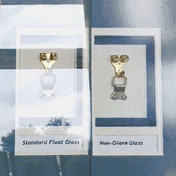 picture framing non- reflective glass