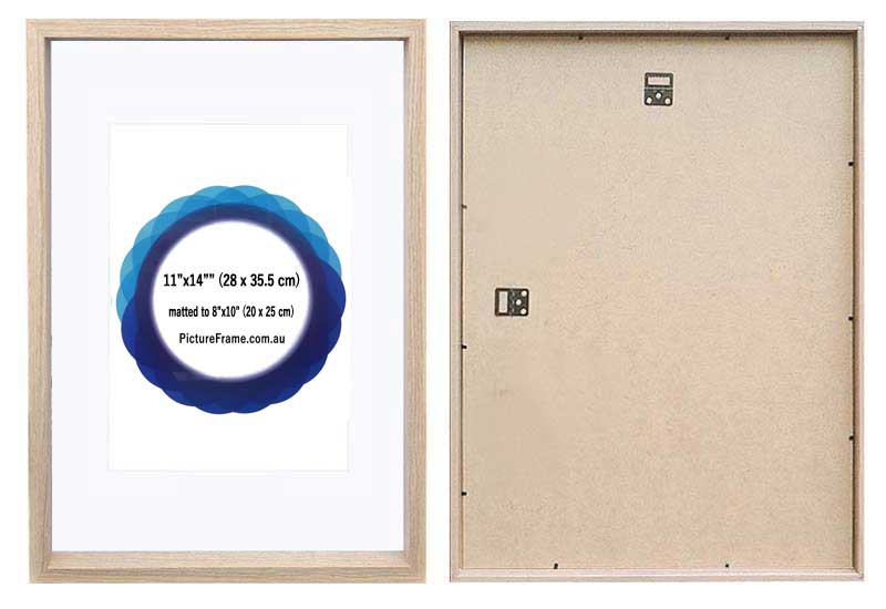 11X14-natural-wood-poster-frame-matted-with-8x10-opening-large