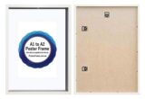 A1-white-wood-poster-frame-matted-to-A2-with-clear-plastic-large