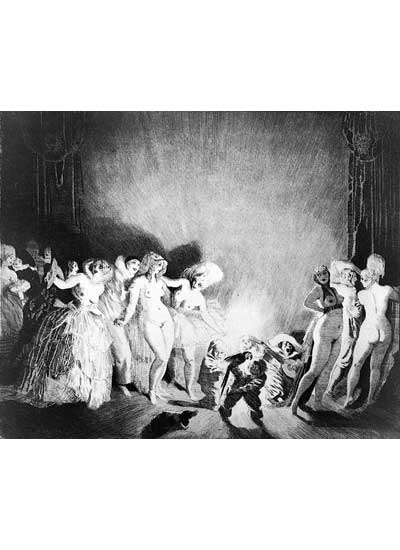 Norman-Lindsay-Facsimile-Etching-Good-Night-